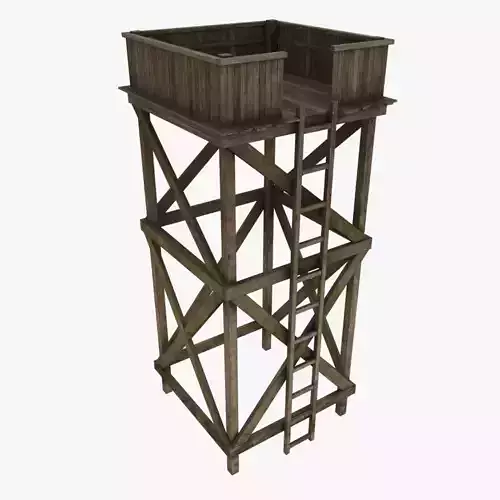 Medieval Watch Tower V02