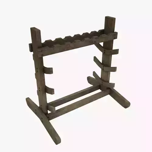 Medieval Weapon Rack