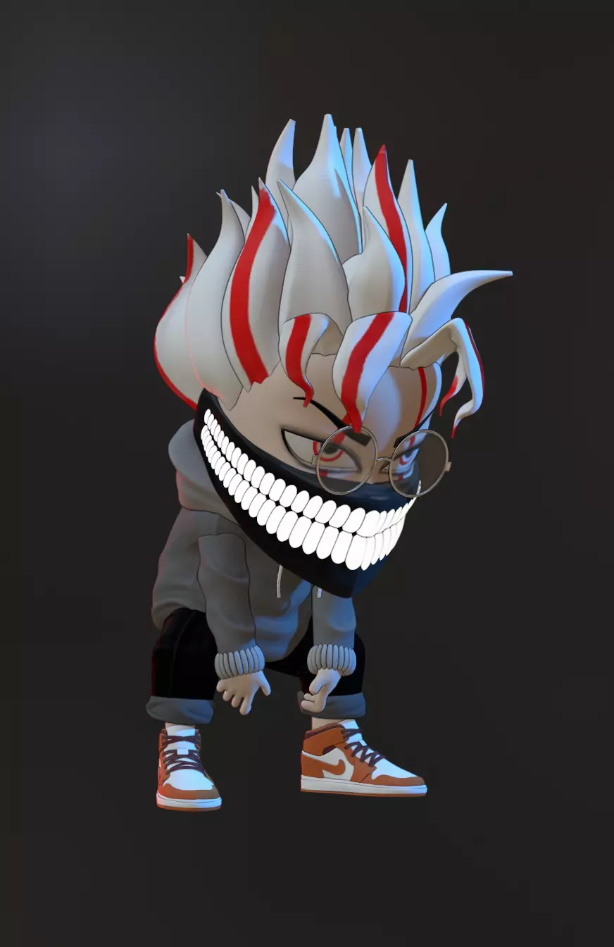 DANDADAN Okarun STL for 3D printing 3D print model
