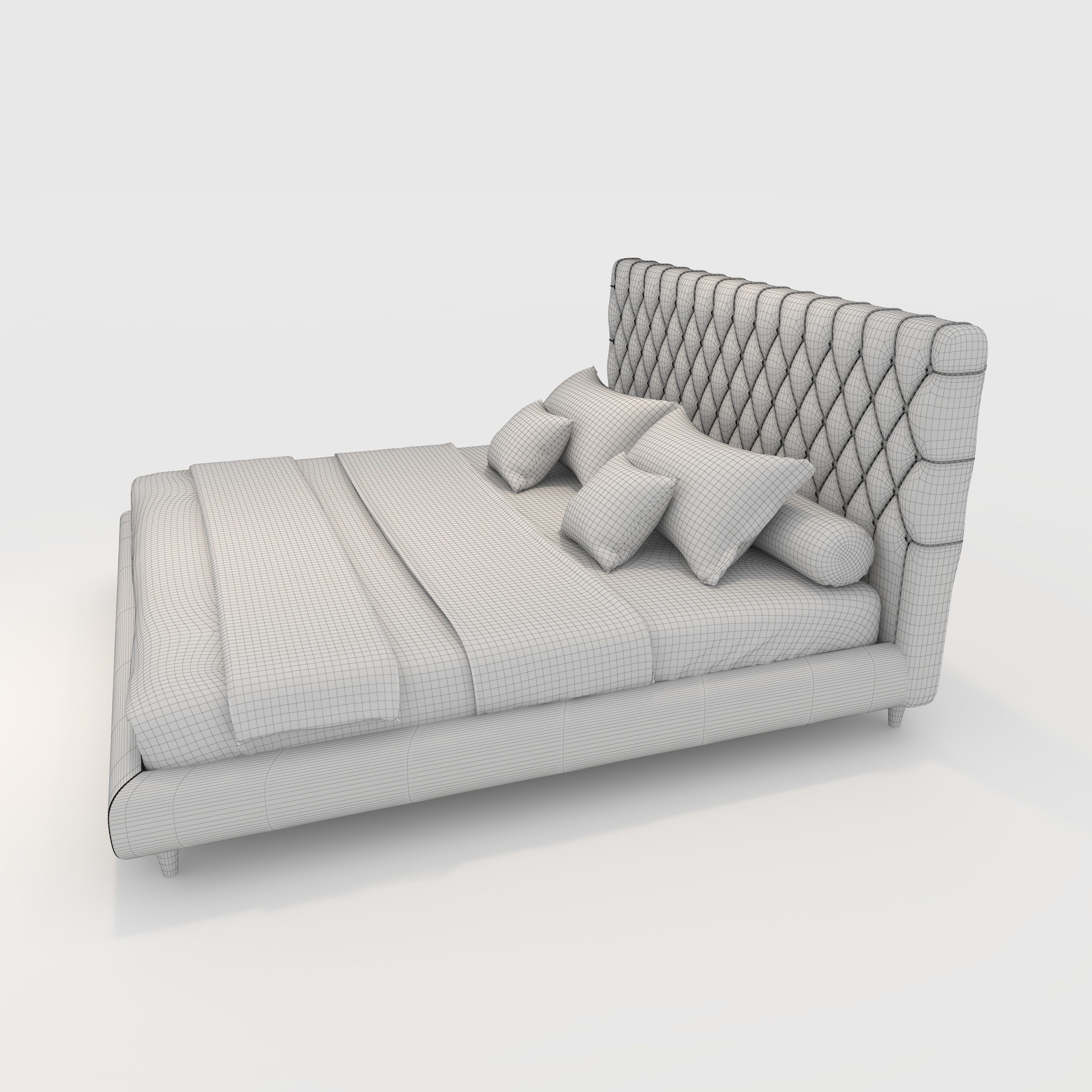 Bed 13 3D model_11