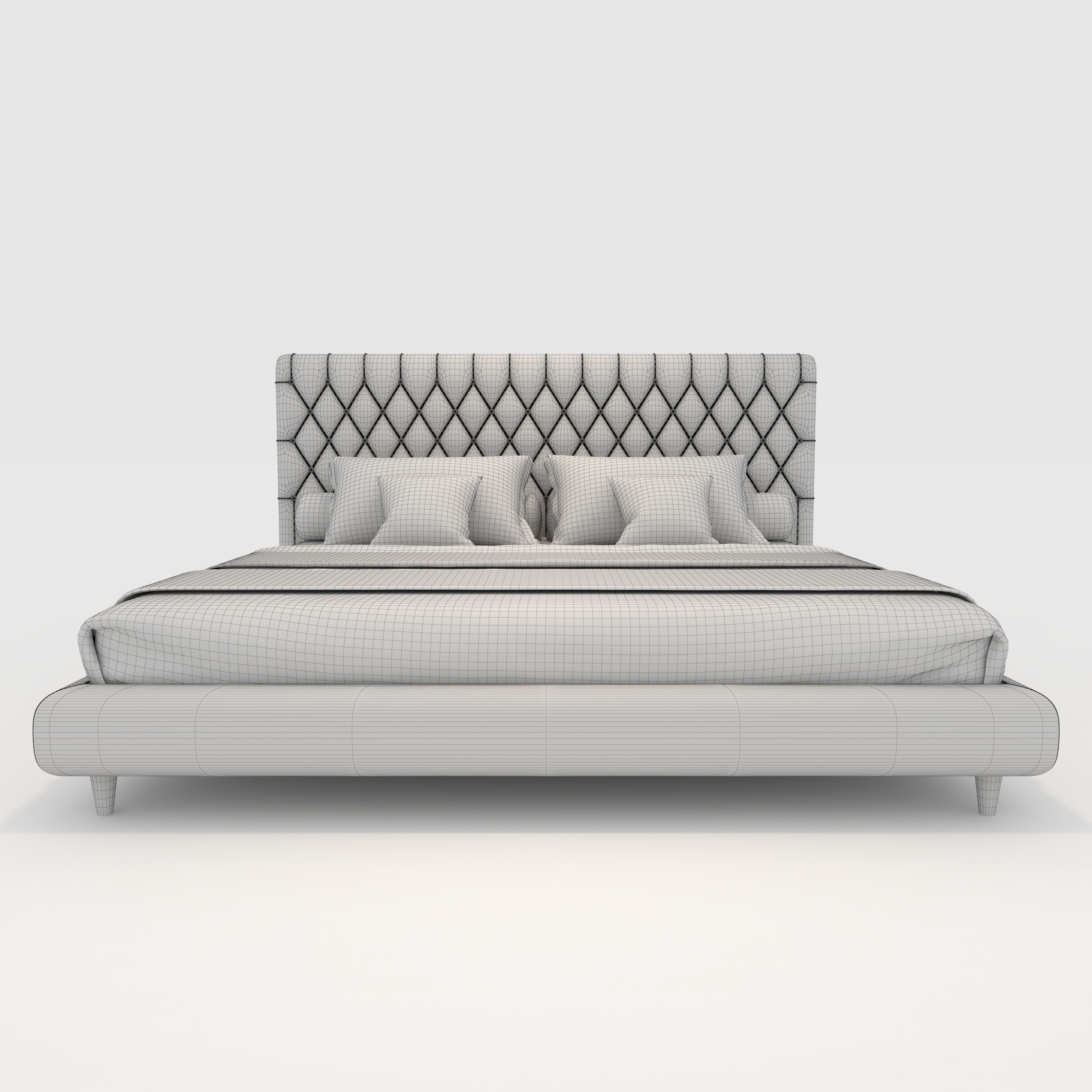 Bed 13 3D model_3