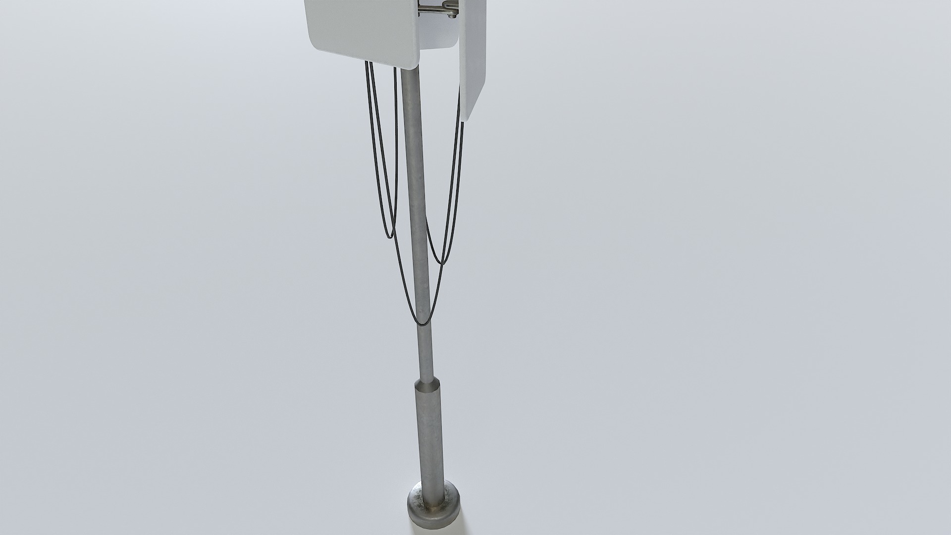 Cell Phone Tower 3 Low-poly 3D model_4