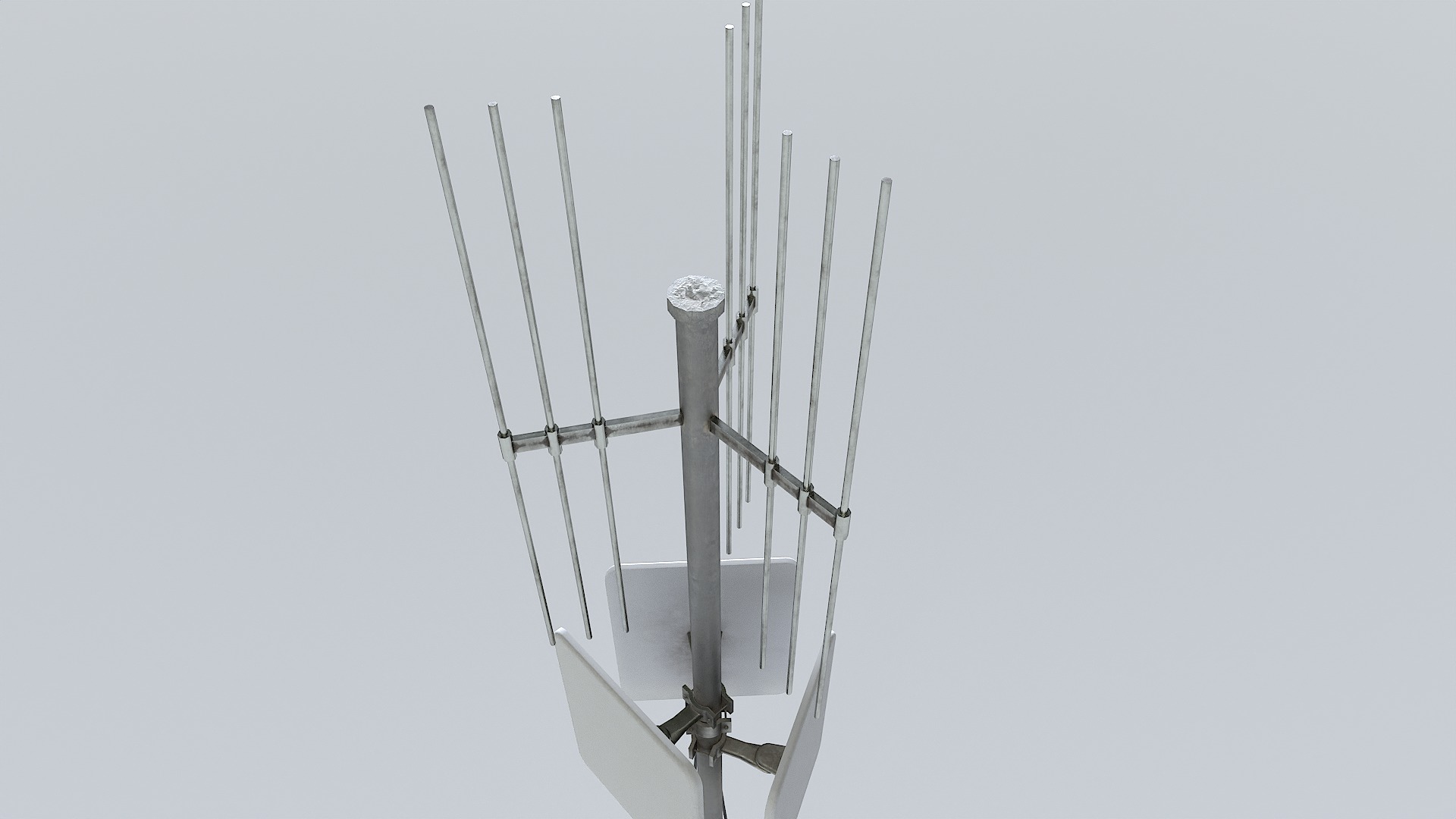Cell Phone Tower 3 Low-poly 3D model_3