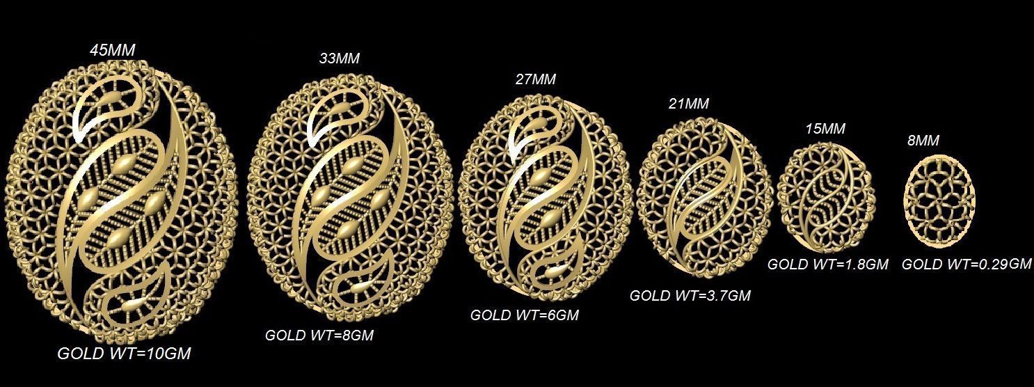 DUBAI PENDANT STLYE JAALI 3D print model_20