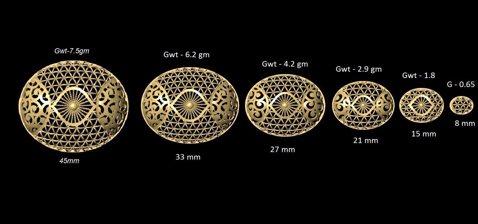 DUBAI PENDANT STLYE JAALI 3D print model_81