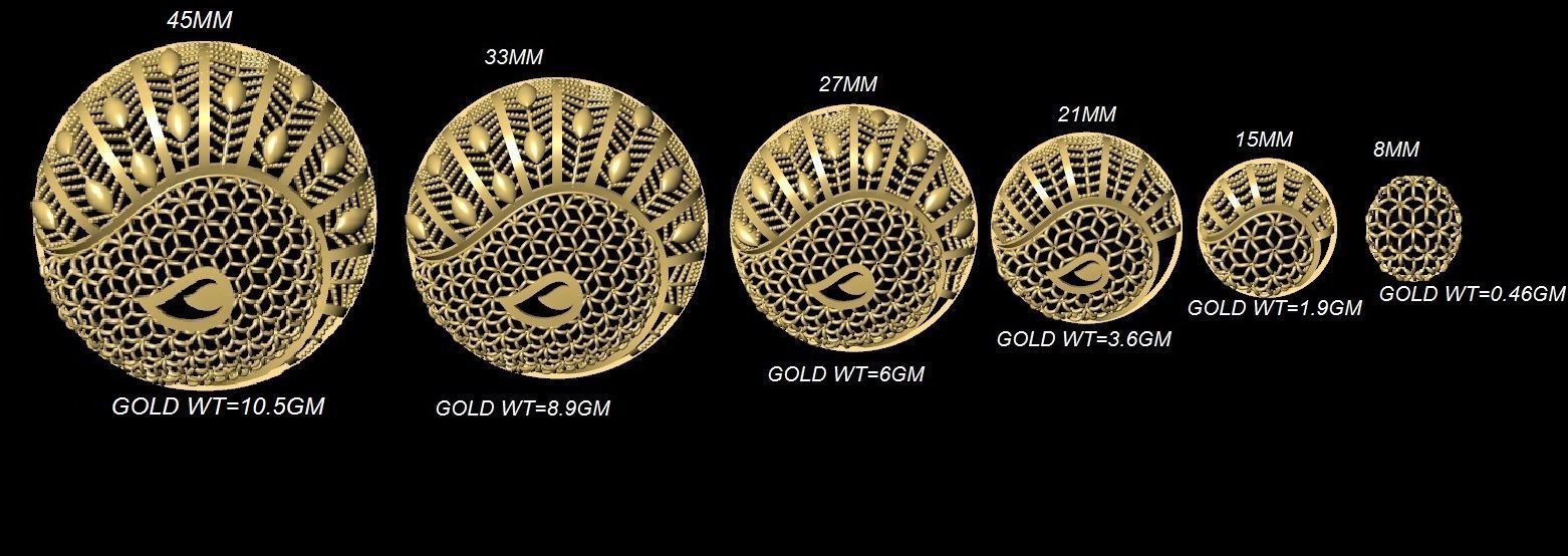 DUBAI PENDANT STLYE JAALI 3D print model_30