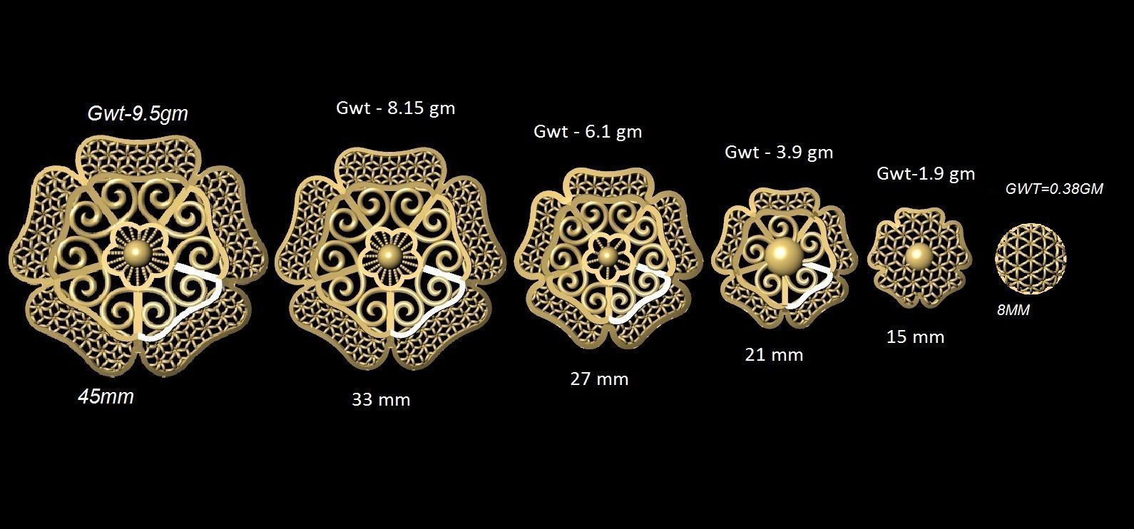 DUBAI PENDANT STLYE JAALI 3D print model_83