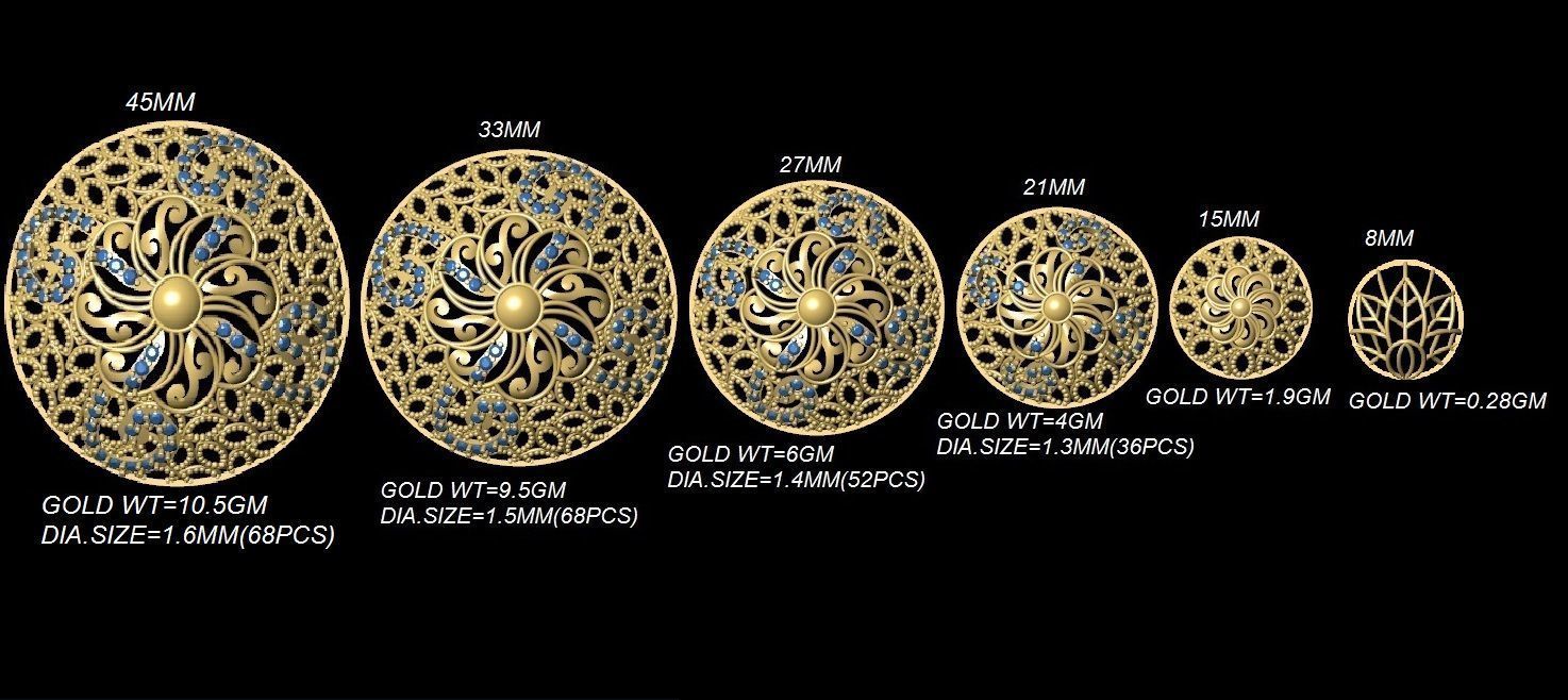 DUBAI PENDANT STLYE JAALI 3D print model_60