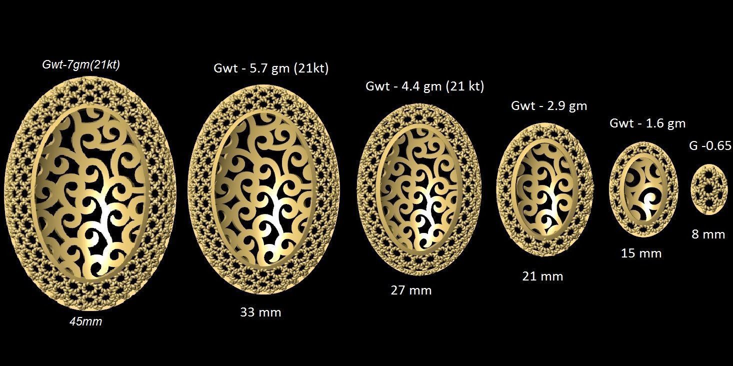 DUBAI PENDANT STLYE JAALI 3D print model_75