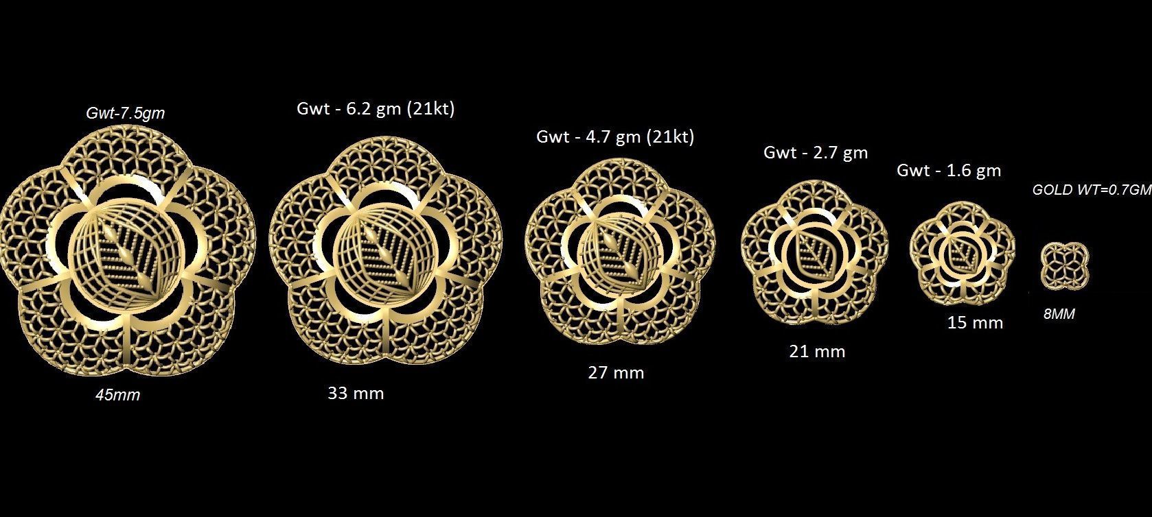 DUBAI PENDANT STLYE JAALI 3D print model_28