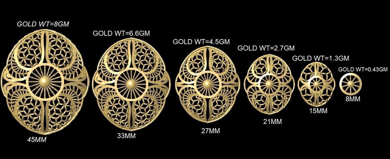 DUBAI PENDANT STLYE JAALI 3D print model_13