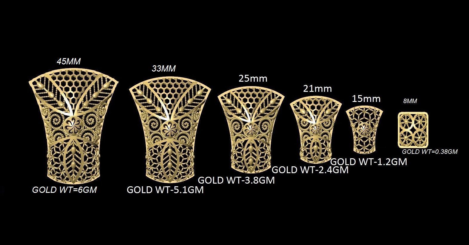 DUBAI PENDANT STLYE JAALI 3D print model_87