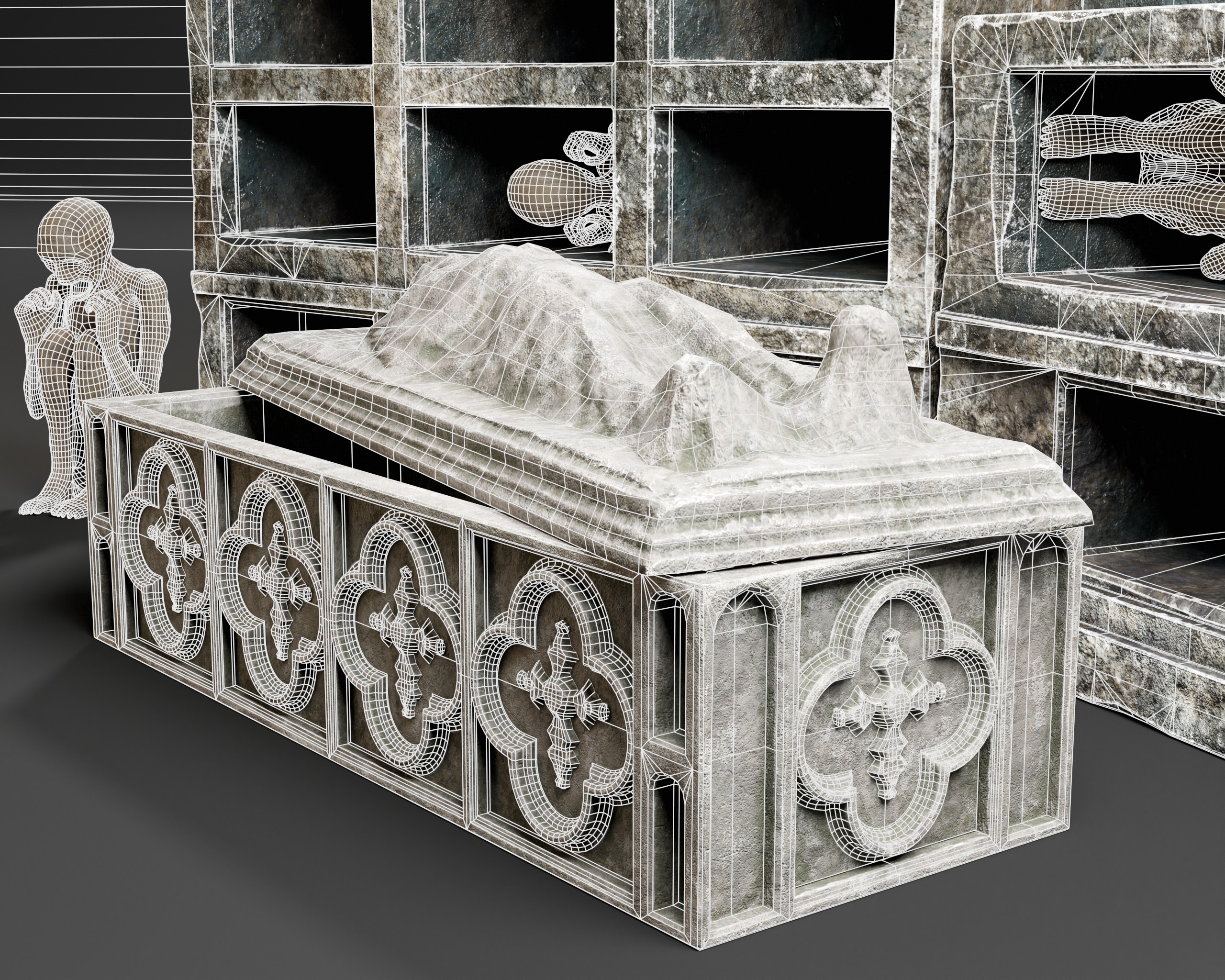 Dungeon Tombs  3D Model Collection_16