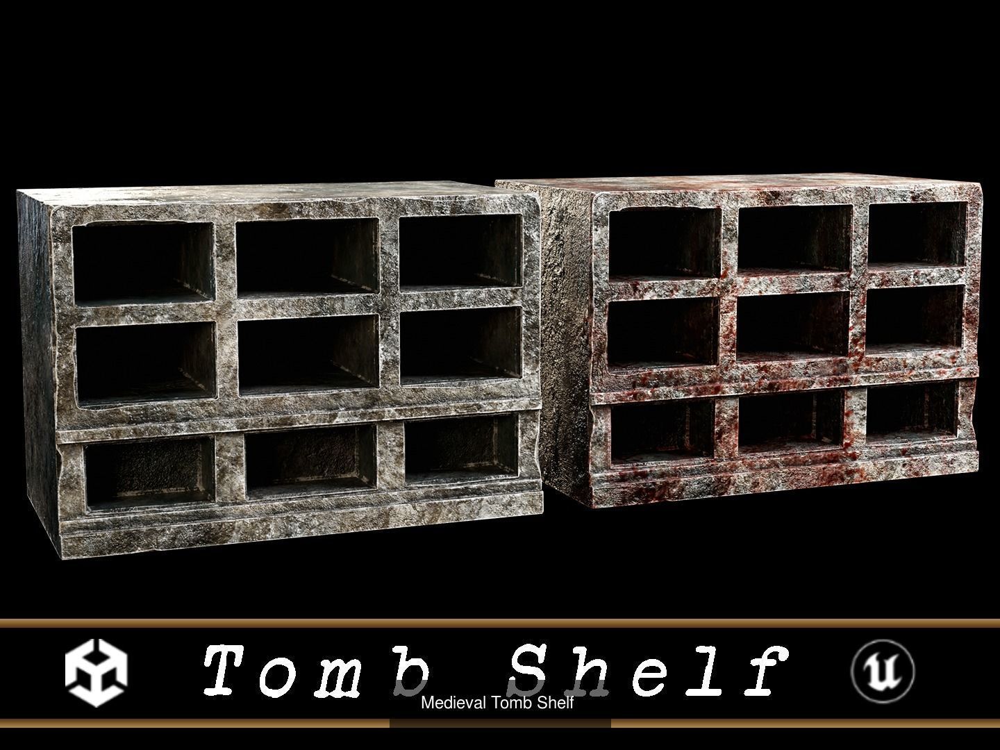 Dungeon Tombs  3D Model Collection_9