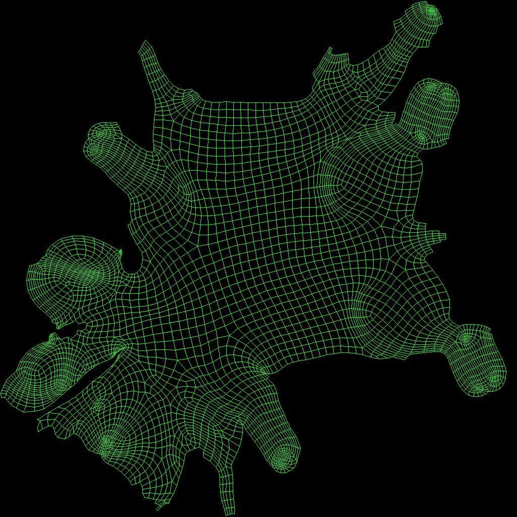 dachshund Low-poly 3D model_5