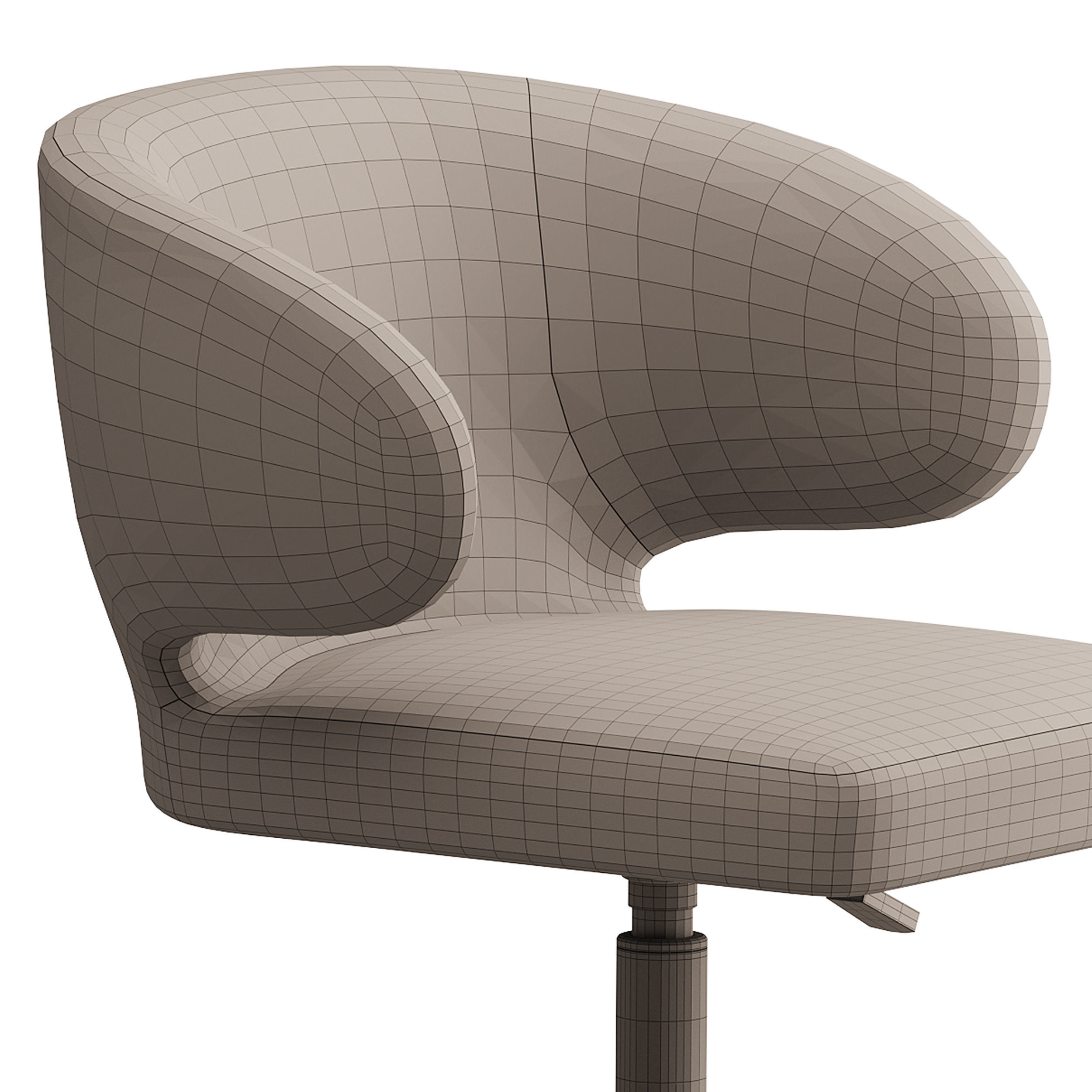 Elga chair 3D model_14