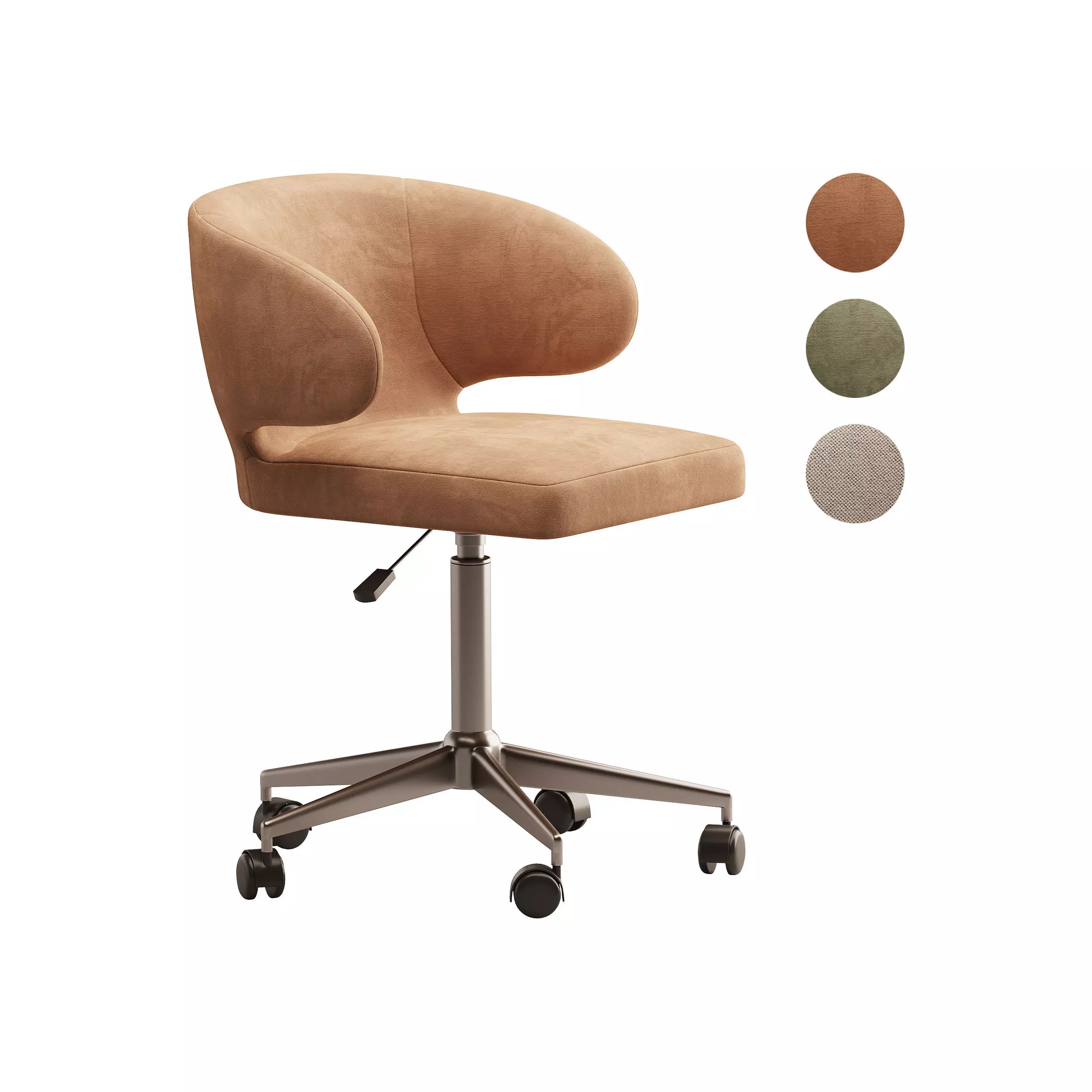 Elga chair 3D model_0