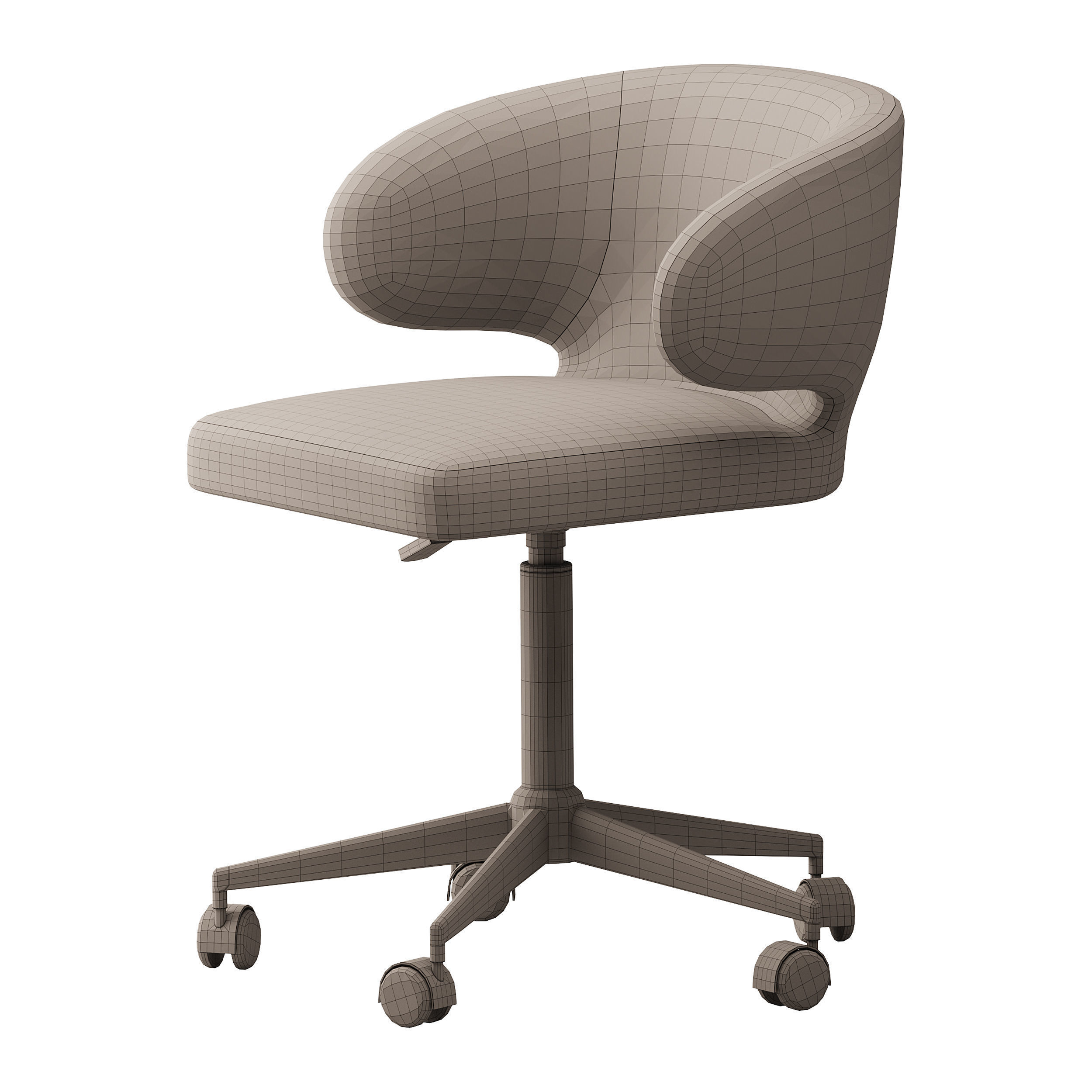 Elga chair 3D model_13