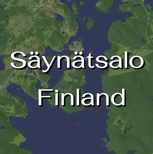 Saynatsalo Finland - city and urban 3D model