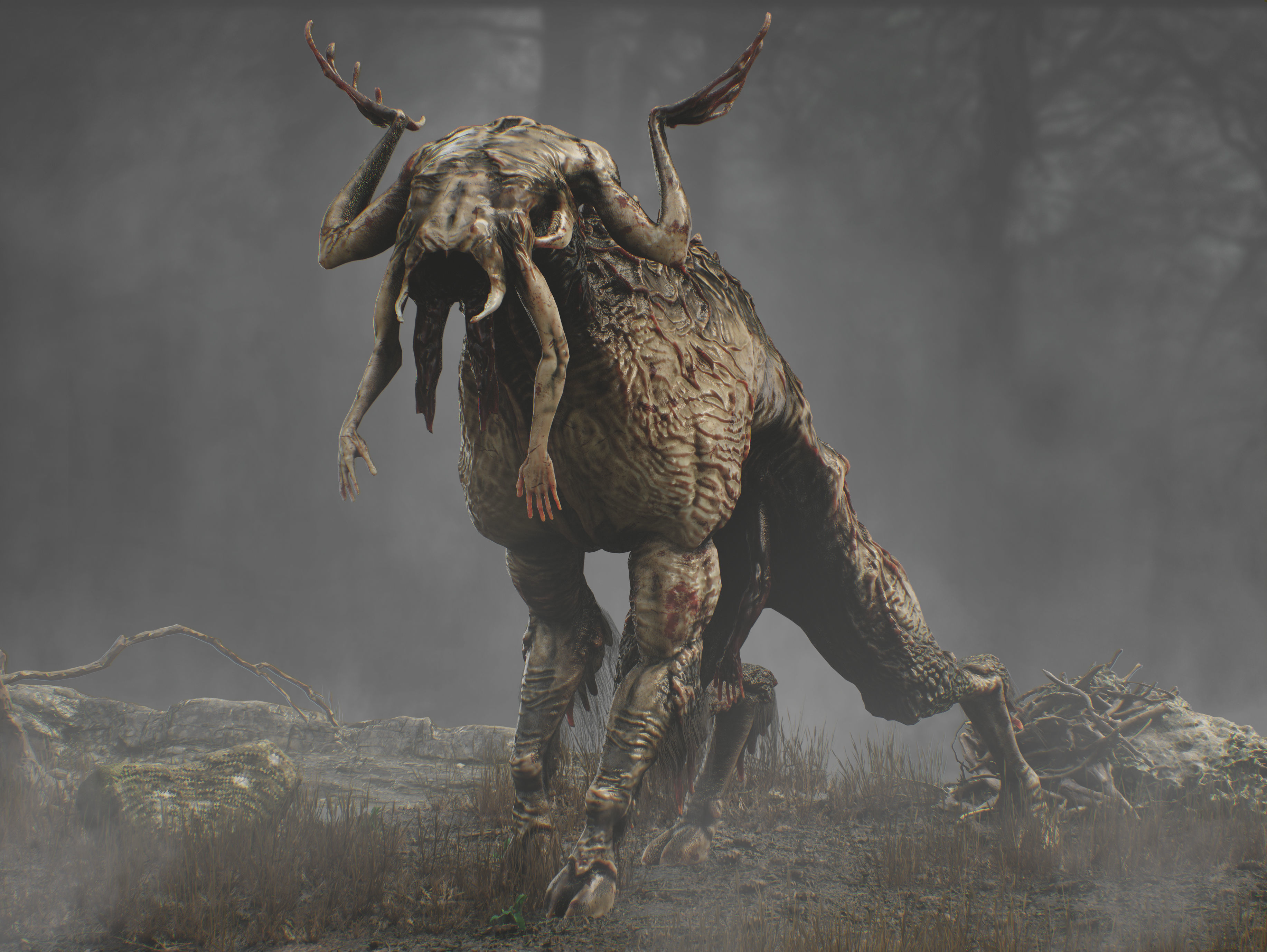 The Moder from Ritual Low-poly 3D model_2