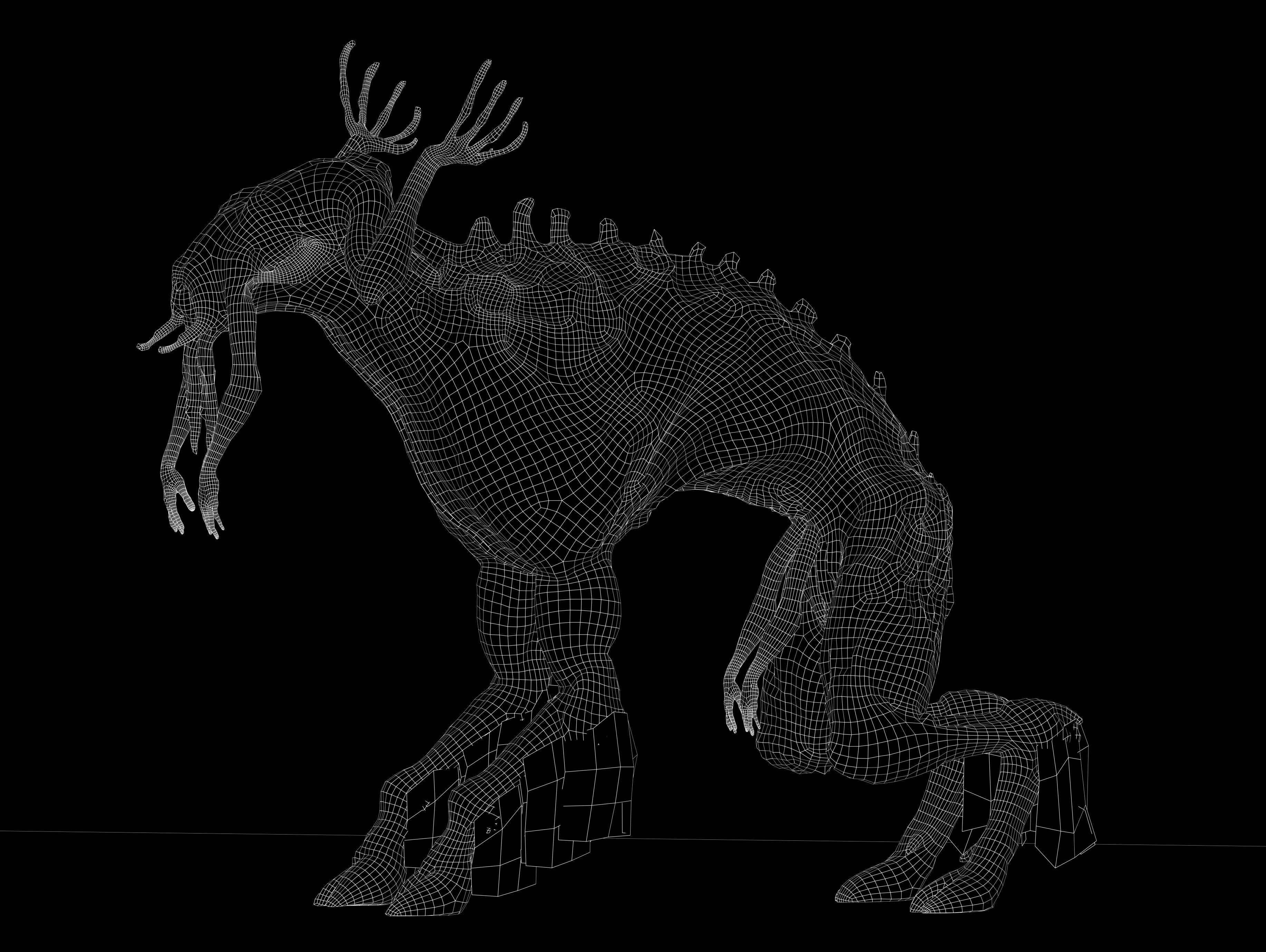 The Moder from Ritual Low-poly 3D model_9