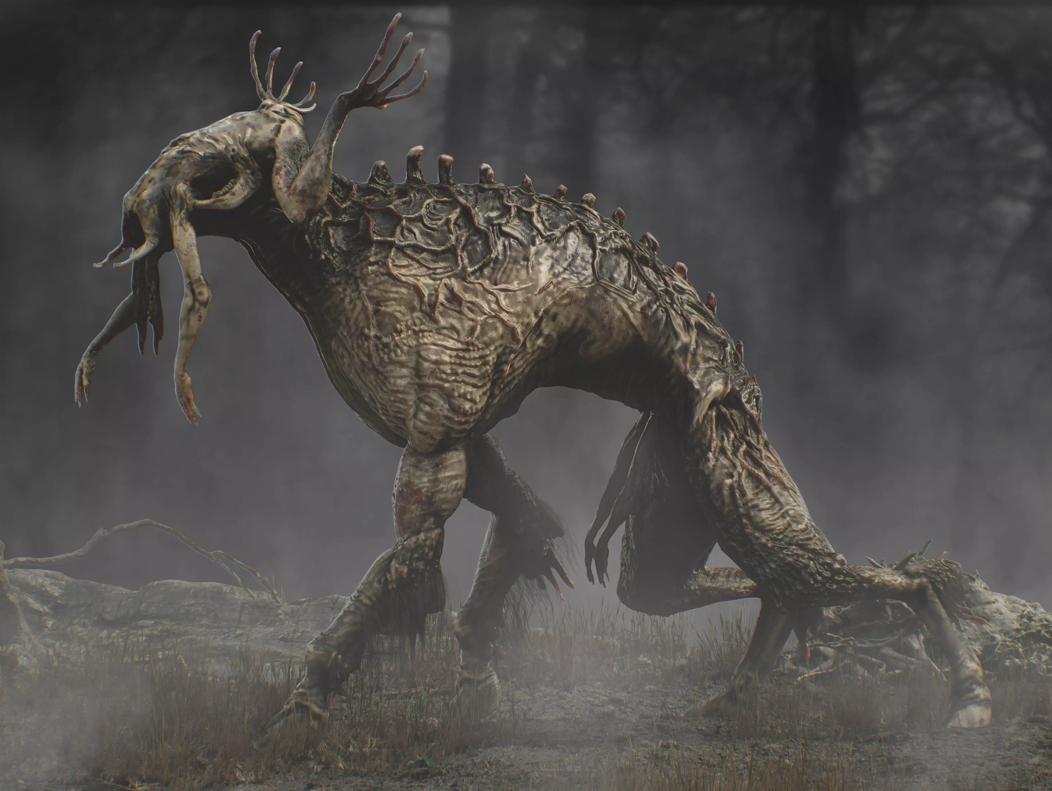 The Moder from Ritual Low-poly 3D model_0