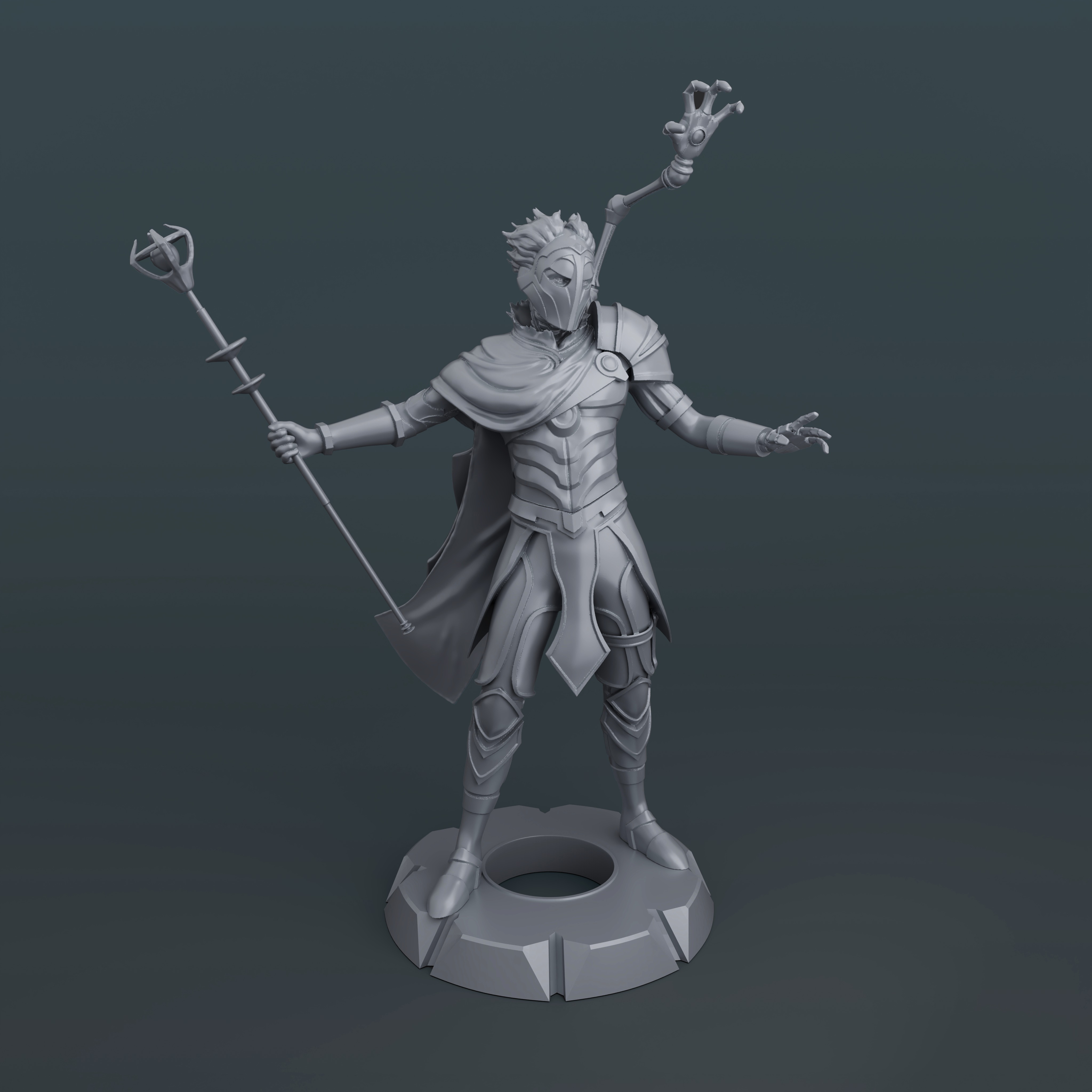 Viktor the Machine Herald 3D print model_1