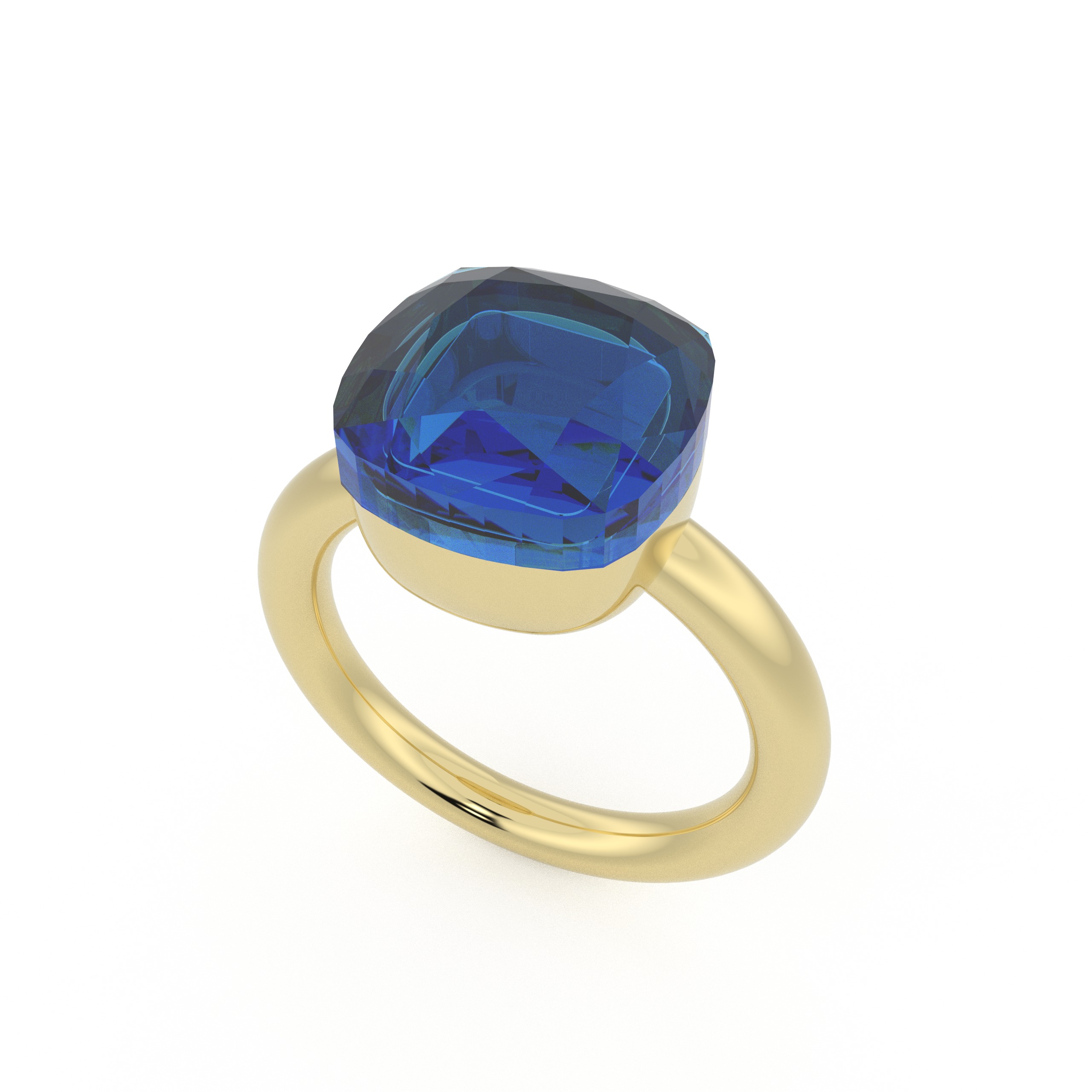 Nudo Classic Ring 3D print model_2