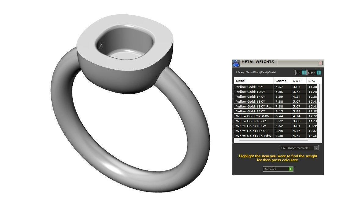 Nudo Classic Ring 3D print model_14