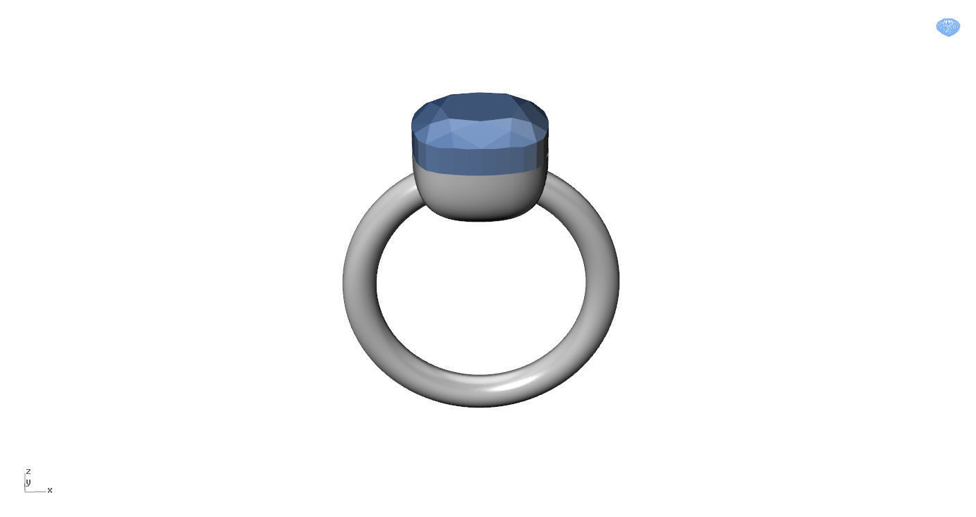 Nudo Classic Ring 3D print model_16