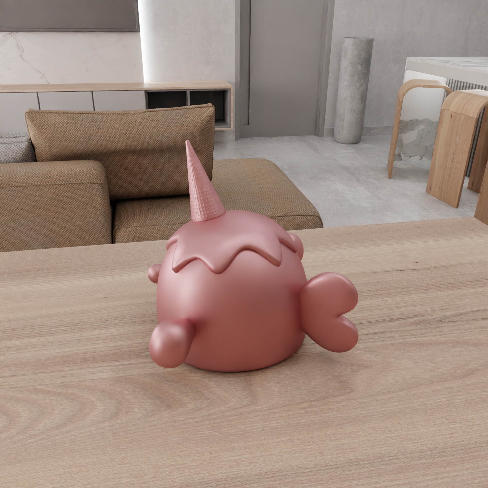 Cute Fish Decor - 374 3D print model_10