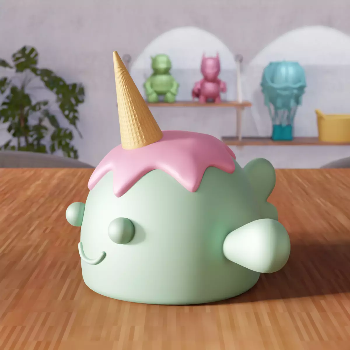 Cute Fish Decor - 374 3D print model_0