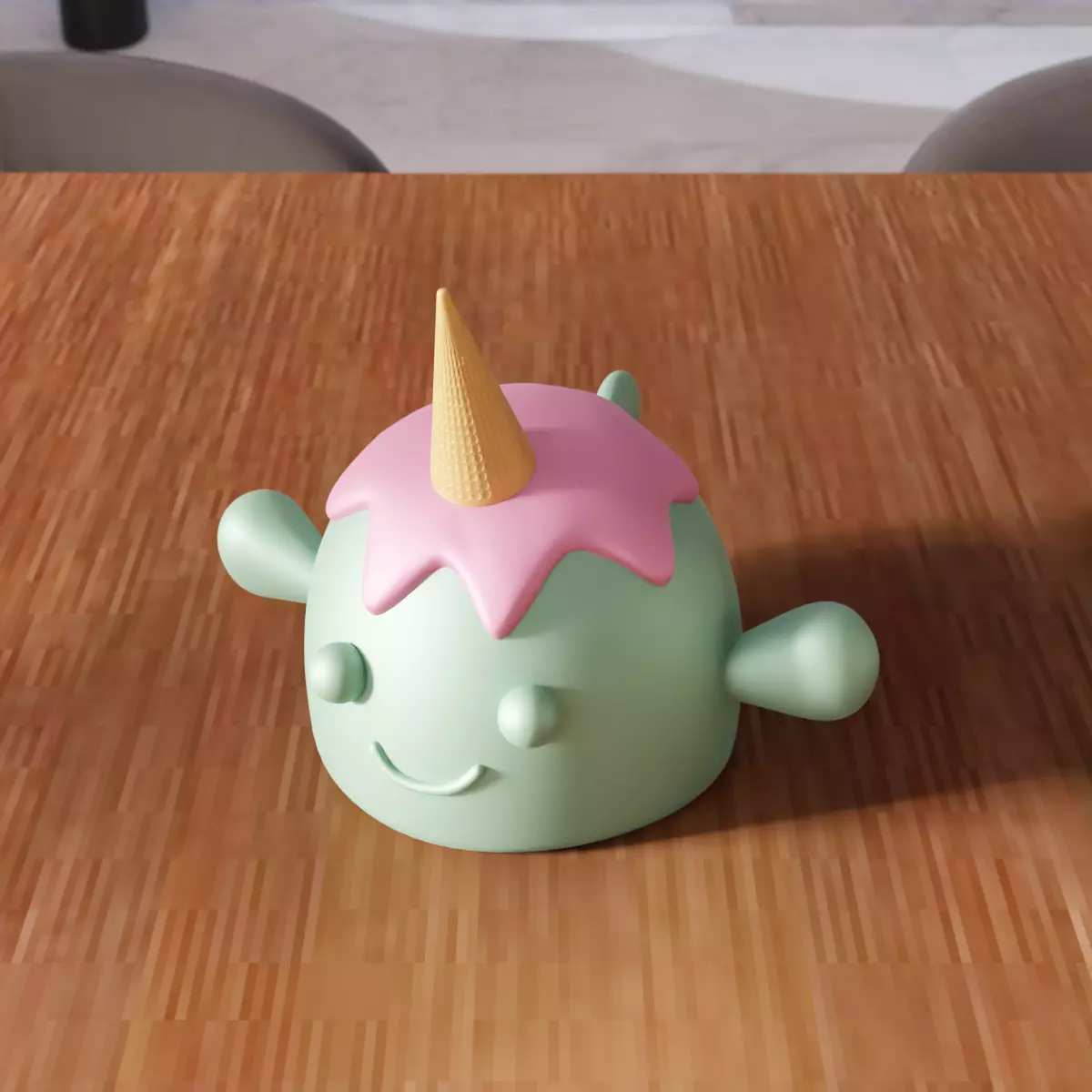 Cute Fish Decor - 374 3D print model_5