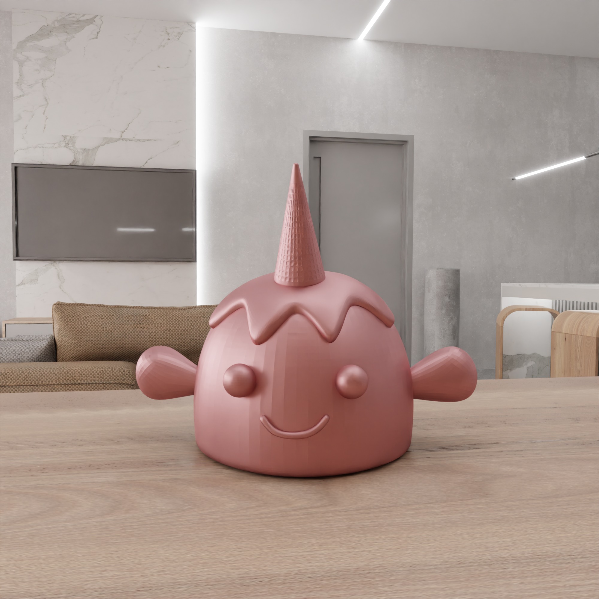 Cute Fish Decor - 374 3D print model_9