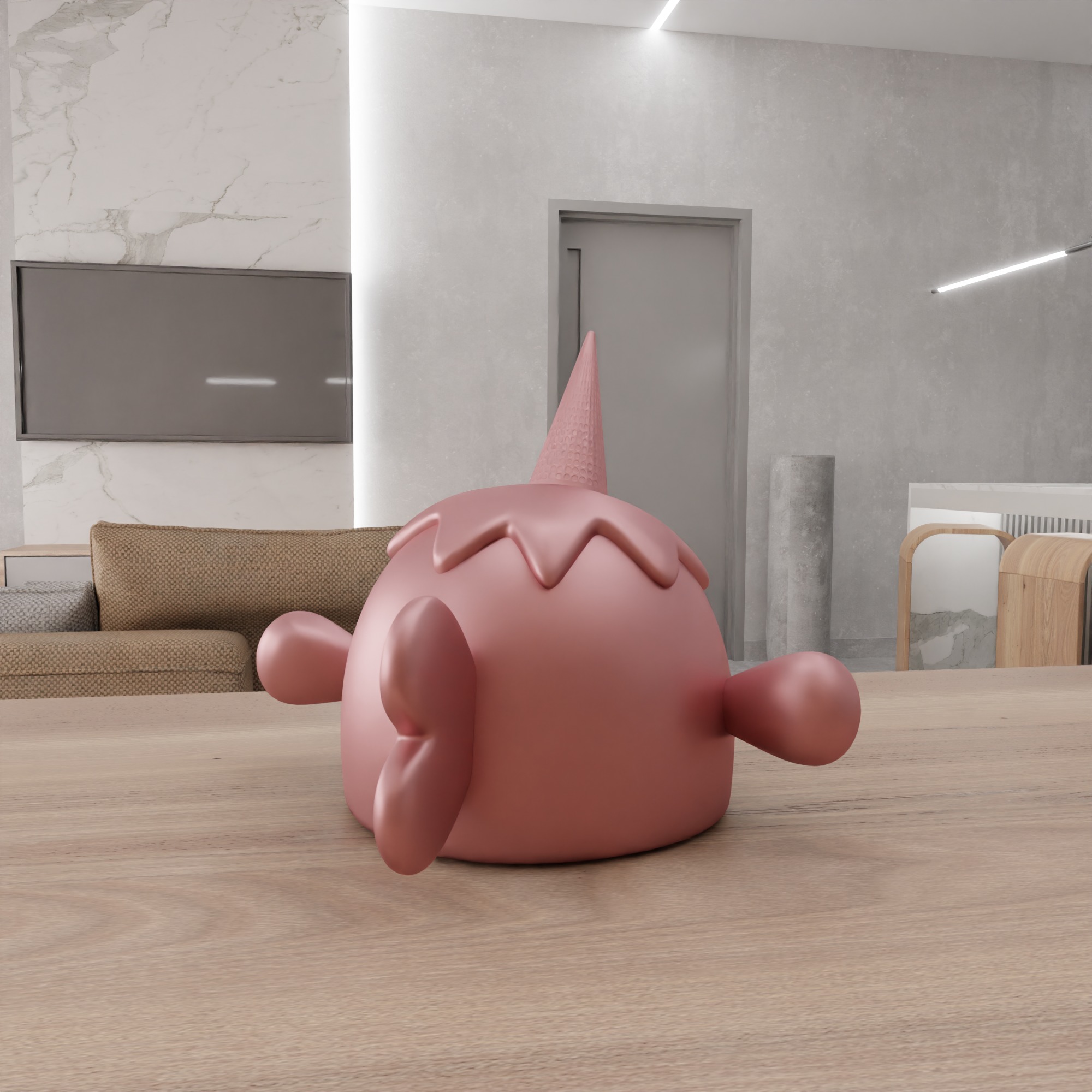 Cute Fish Decor - 374 3D print model_11