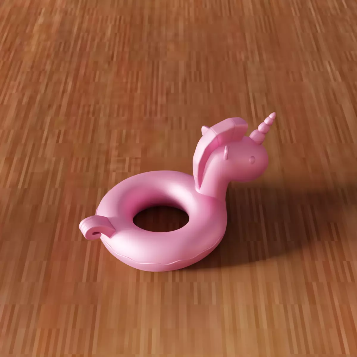 Inflatable Unicorn Sea Bed - 373 3D print model_5