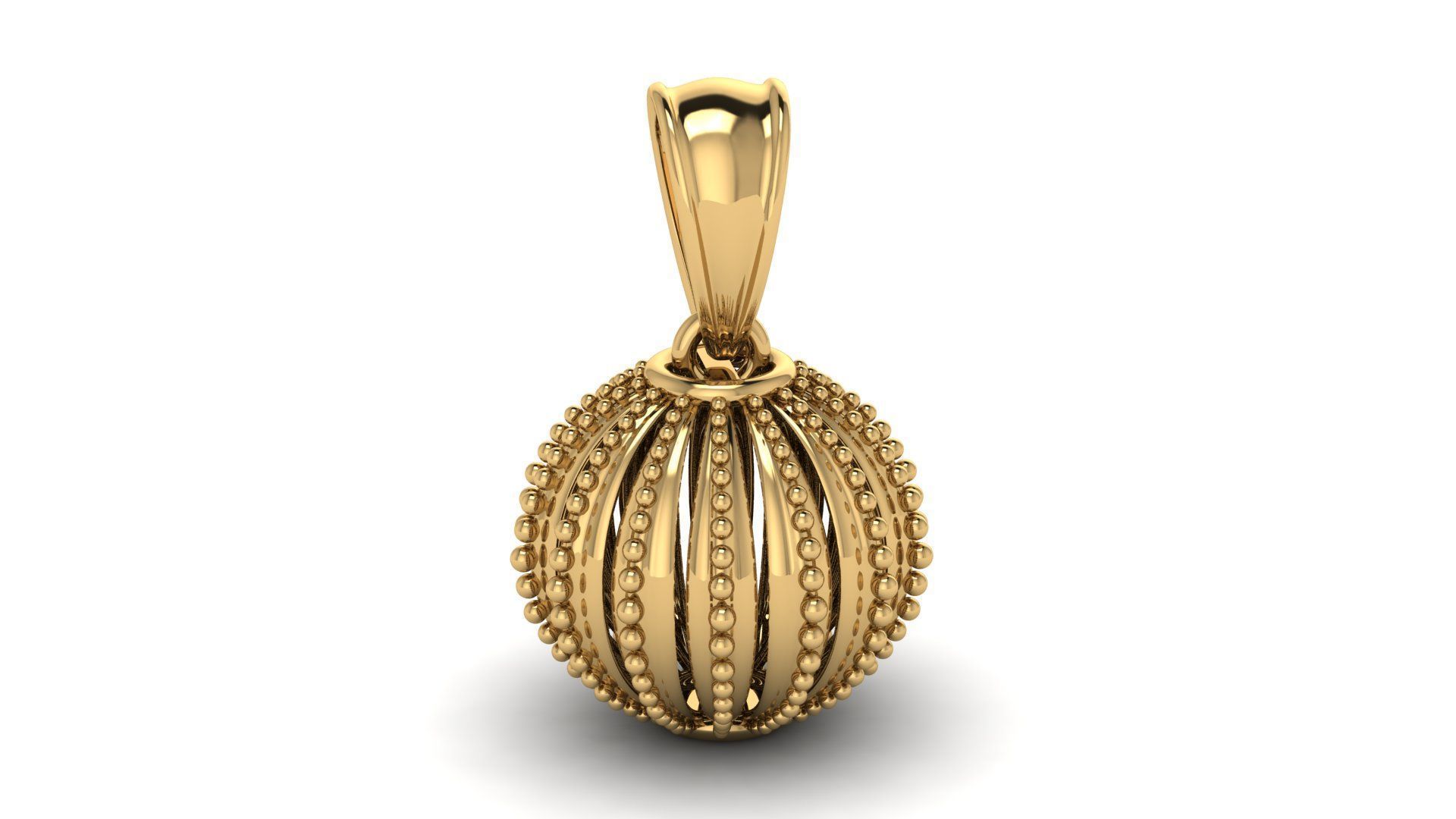 SIMPLE BALL STYLE LOCKET SET 3D PRINTABLE MODEL 3D print model_1