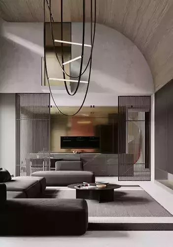 Home furnishing exhibition hall space 