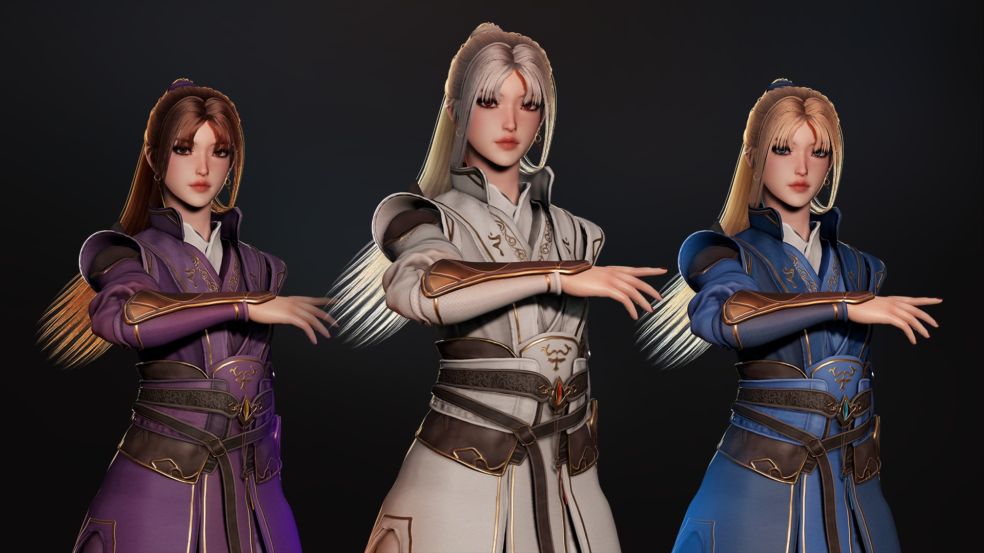 Phoenix Firebender - Game Ready Low-poly 3D model_7