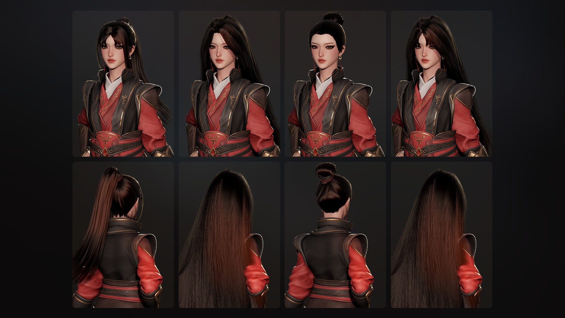 Phoenix Firebender - Game Ready Low-poly 3D model_10