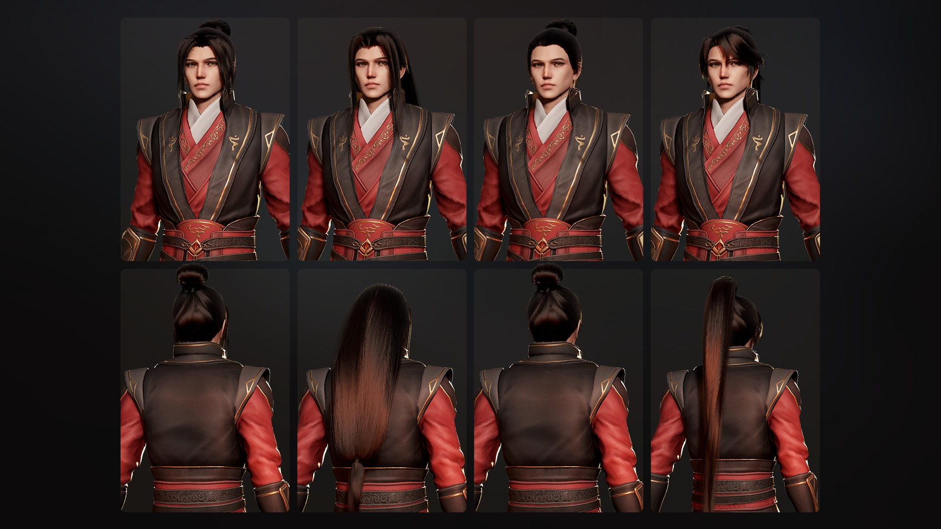 Phoenix Firebender - Game Ready Low-poly 3D model_11