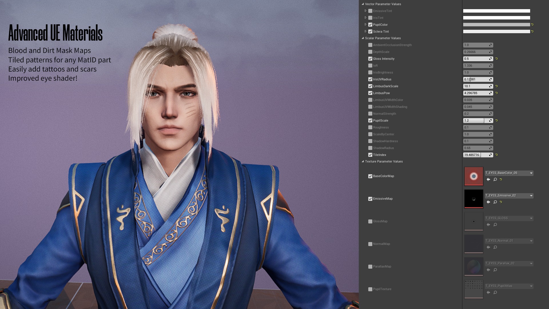 Phoenix Firebender - Game Ready Low-poly 3D model_17