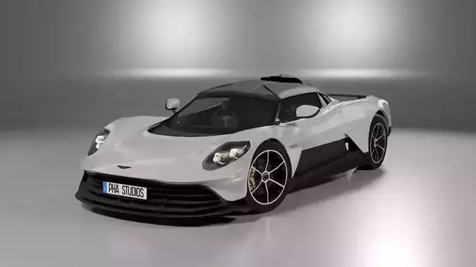 Aston Martin Valhalla 2022 3D Model 3D model