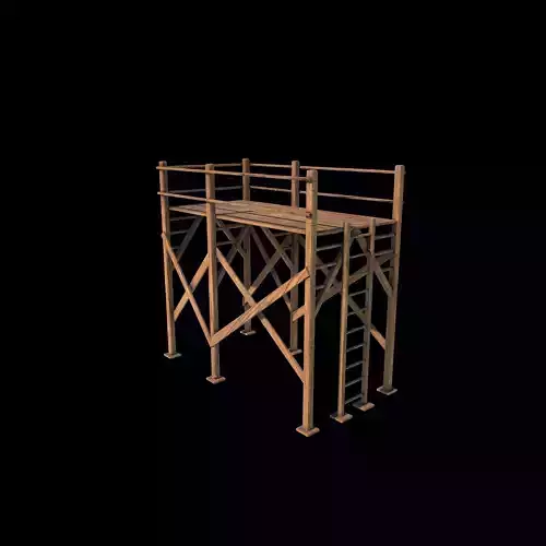  Wooden Scaffolding