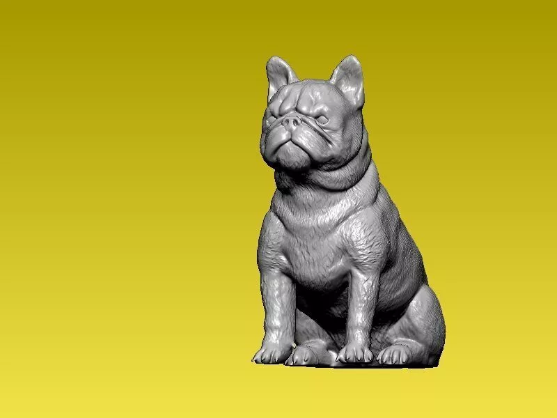 Chunki Dog model - 3D print 3D print model