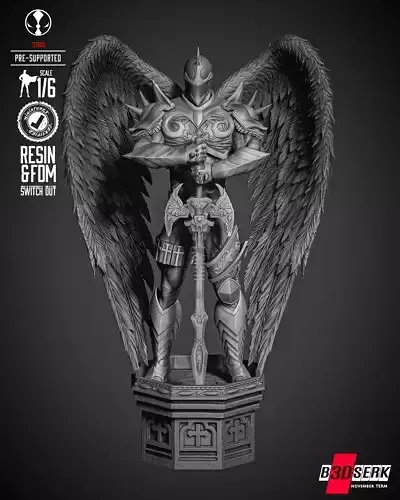 B3DSERK Redeemer Sculpture 3D print model