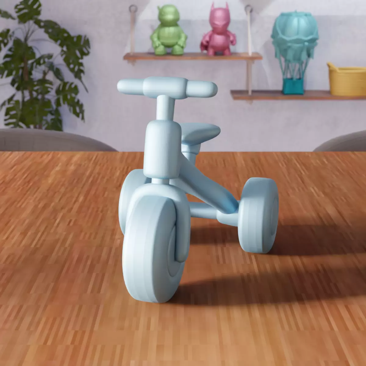 Miniature Kids Bike - 368 3D print model_5