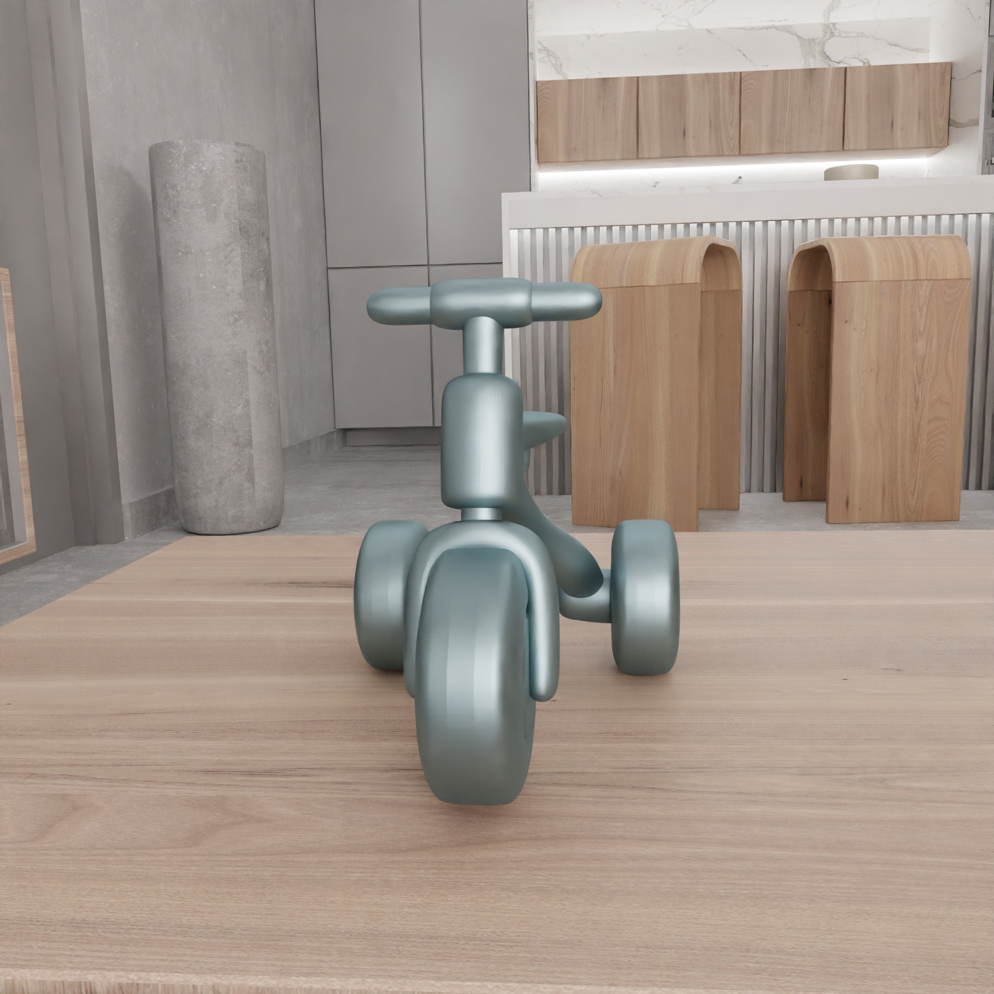 Miniature Kids Bike - 368 3D print model_12