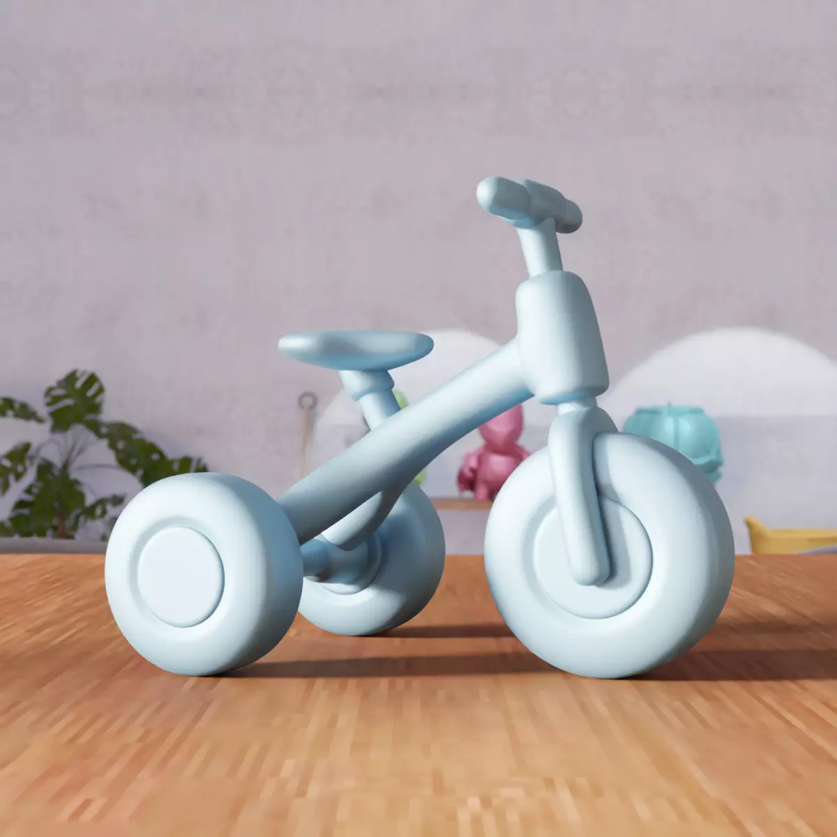 Miniature Kids Bike - 368 3D print model_3