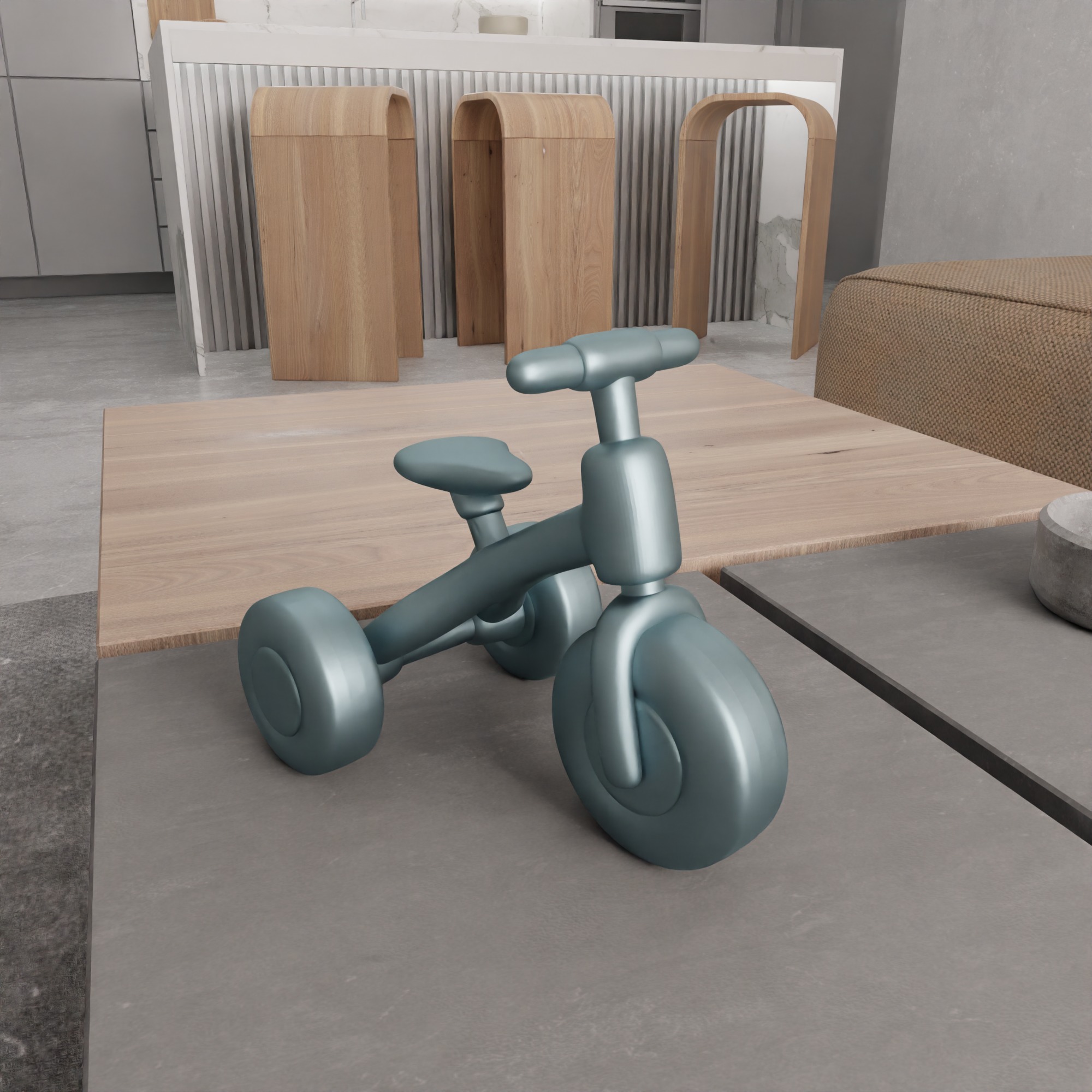 Miniature Kids Bike - 368 3D print model_10